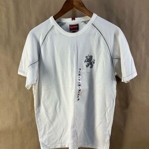 NWT Tommy Hilfiger Red Label White Graphic Men’s Shirt